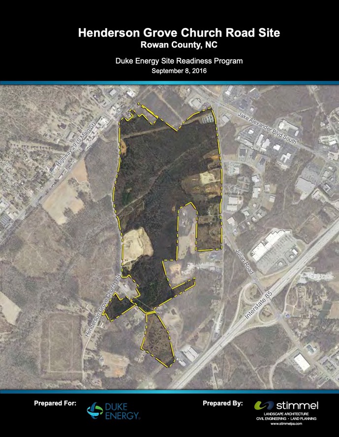 Duke Energy Henderson Church Rd Site Full Report 